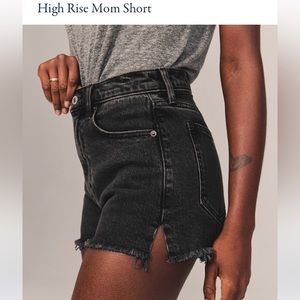Abercrombie & fitch high rise mom short